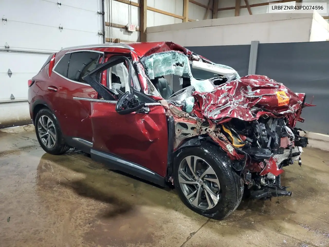 2023 Buick Envision Essence VIN: LRBFZNR43PD074596 Lot: 55666915