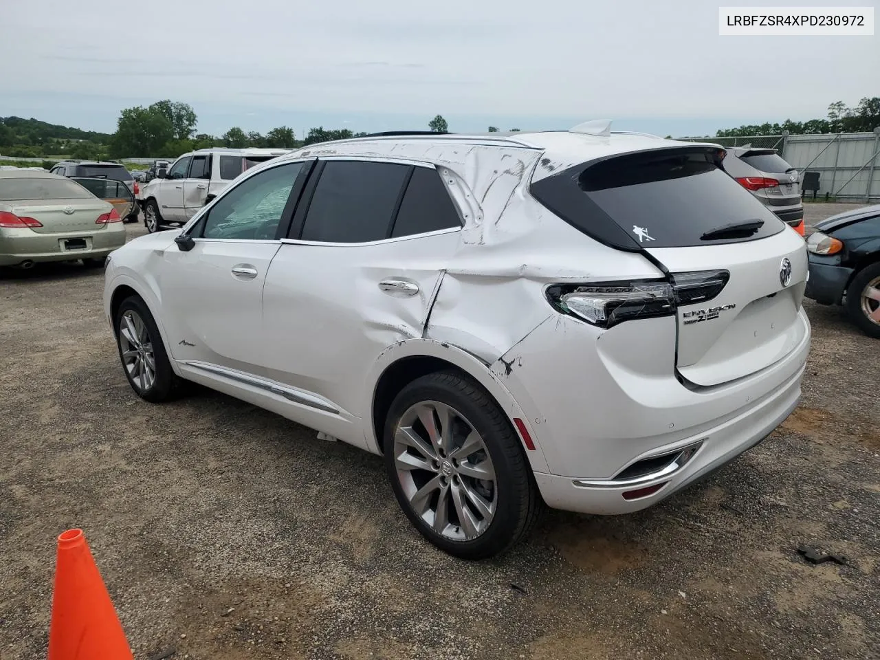 2023 Buick Envision Avenir VIN: LRBFZSR4XPD230972 Lot: 58771594