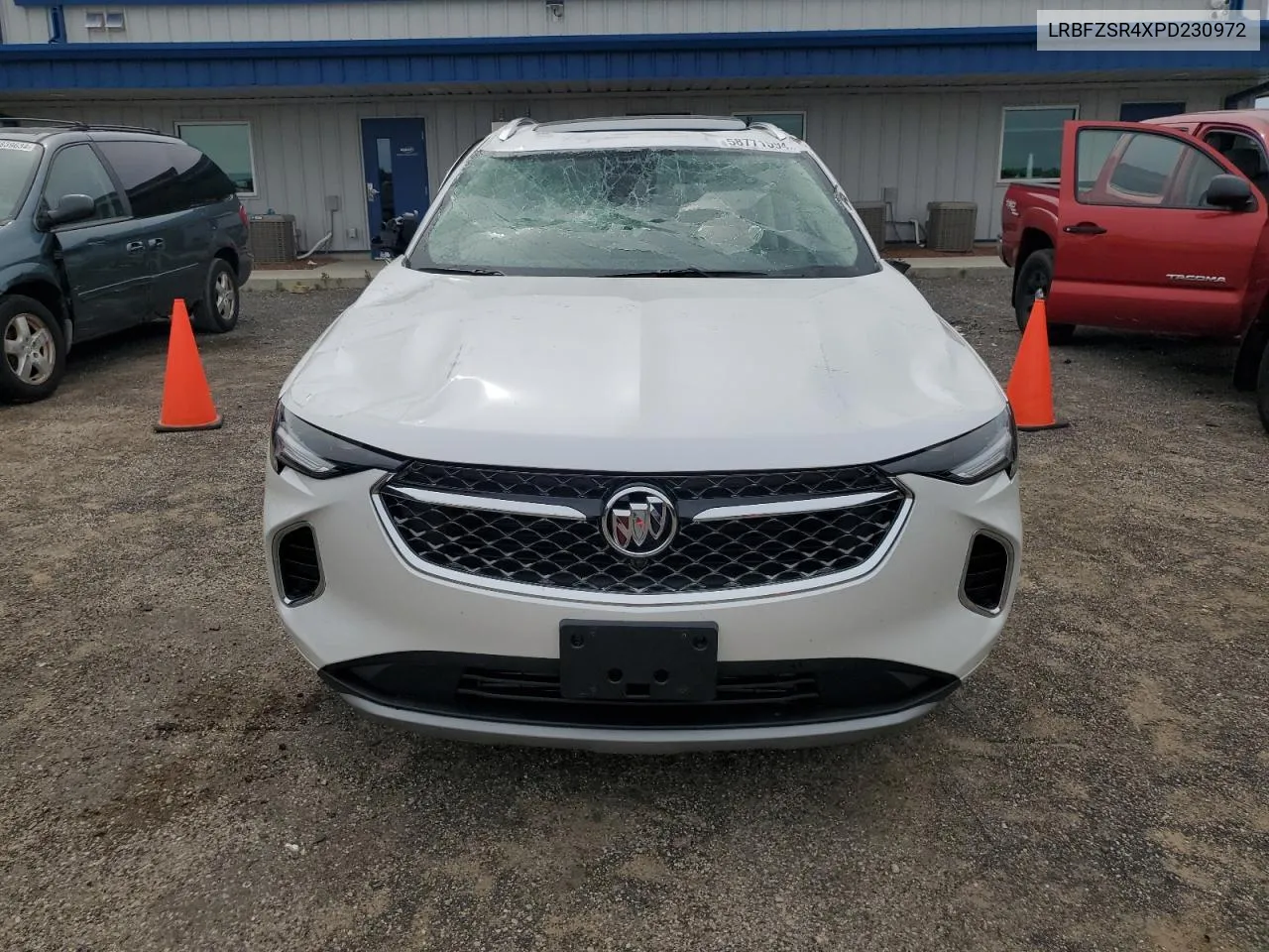 2023 Buick Envision Avenir VIN: LRBFZSR4XPD230972 Lot: 58771594