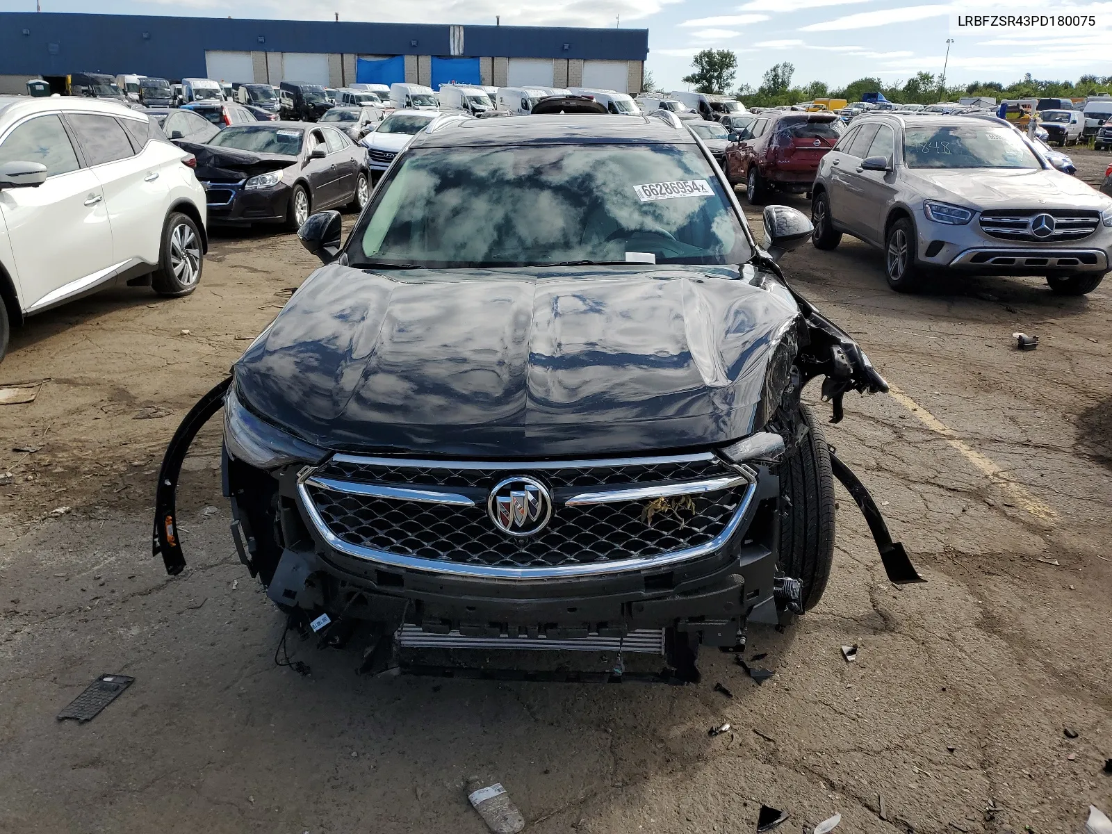 2023 Buick Envision Avenir VIN: LRBFZSR43PD180075 Lot: 66286954