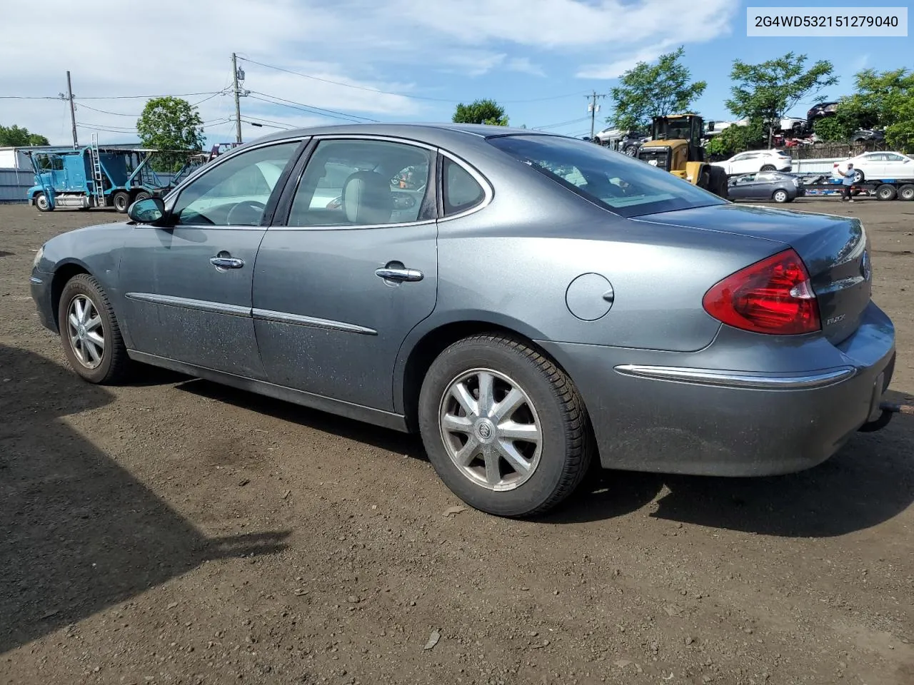 2005 Buick Lacrosse Cxl VIN: 2G4WD532151279040 Lot: 58463004