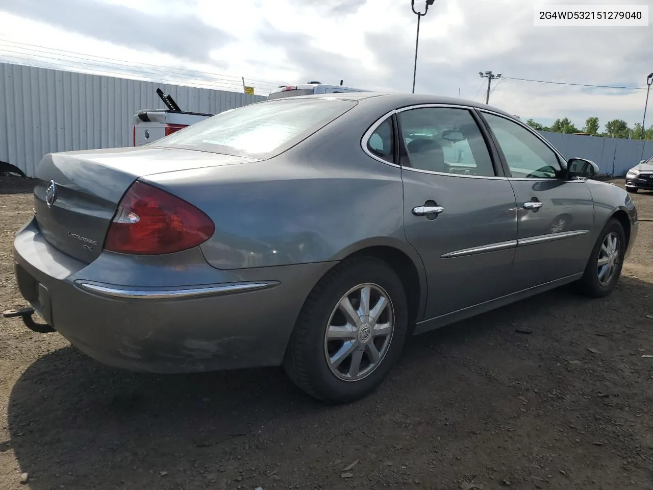 2005 Buick Lacrosse Cxl VIN: 2G4WD532151279040 Lot: 58463004