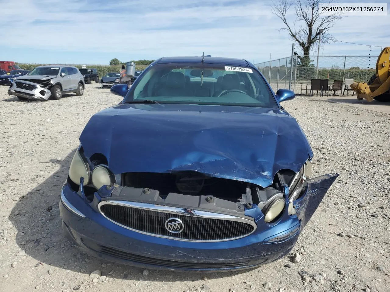 2005 Buick Lacrosse Cxl VIN: 2G4WD532X51256274 Lot: 67909934