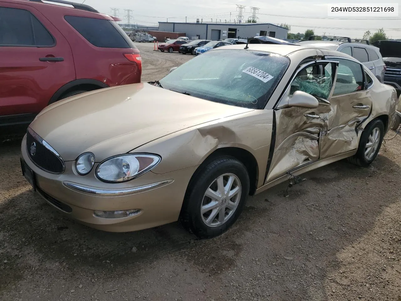 2005 Buick Lacrosse Cxl VIN: 2G4WD532851221698 Lot: 68561204