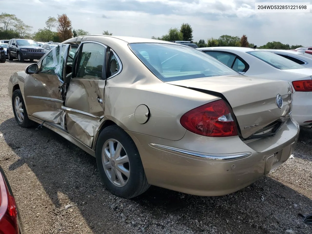 2G4WD532851221698 2005 Buick Lacrosse Cxl