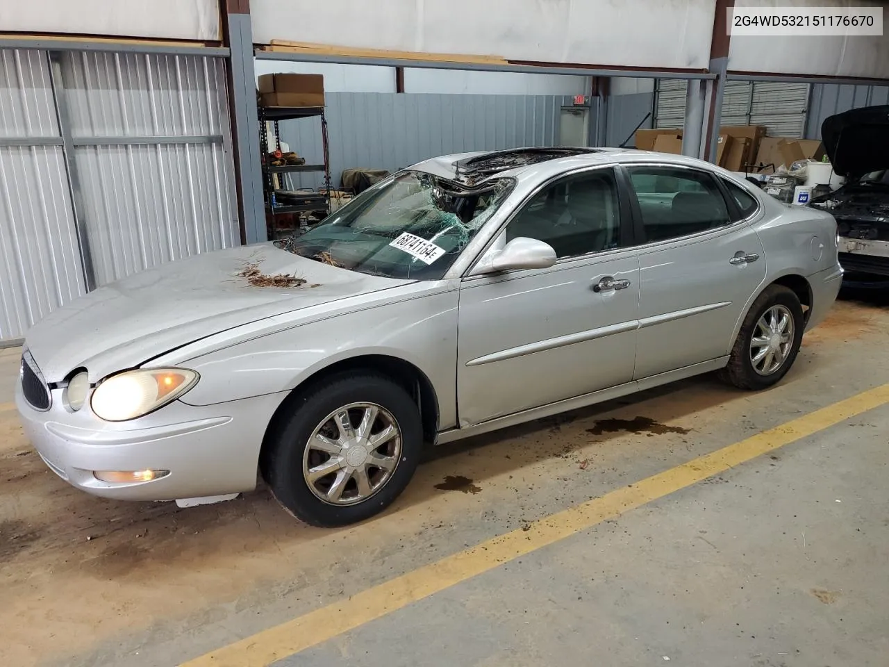 2005 Buick Lacrosse Cxl VIN: 2G4WD532151176670 Lot: 68741164