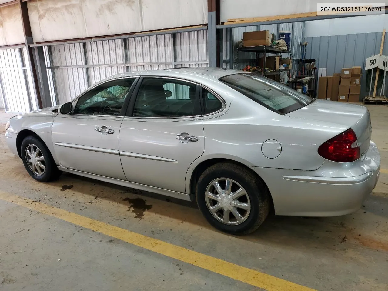 2005 Buick Lacrosse Cxl VIN: 2G4WD532151176670 Lot: 68741164