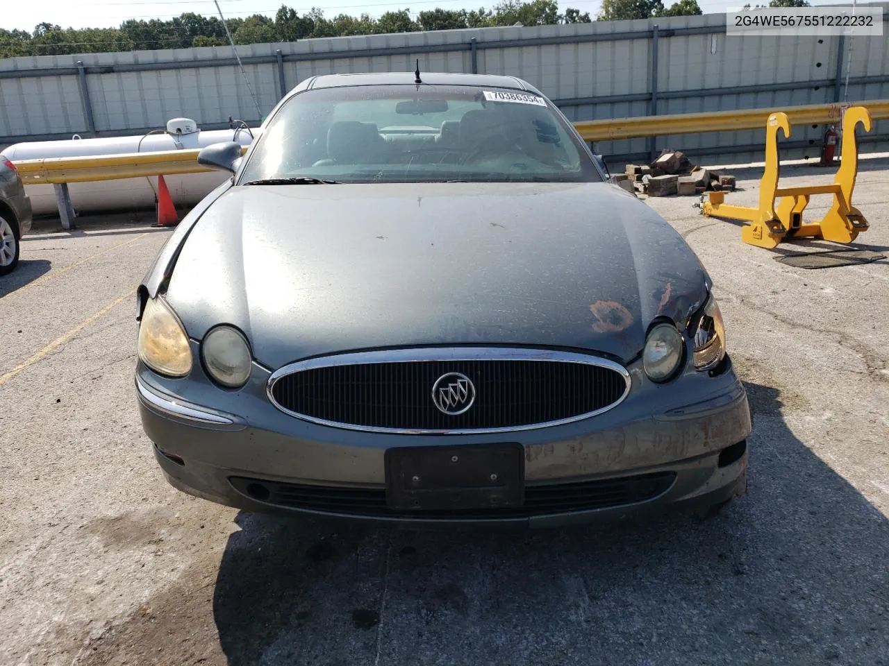 2005 Buick Lacrosse Cxs VIN: 2G4WE567551222232 Lot: 70386354