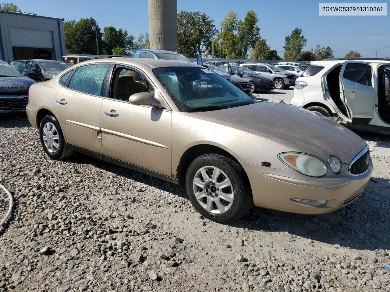 2G4WC532951310361 2005 Buick Lacrosse Cx