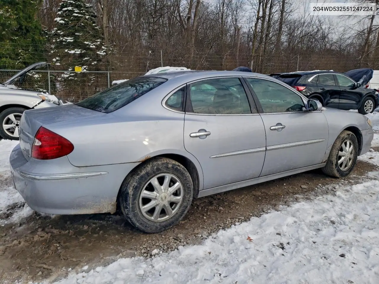 2G4WD532551247224 2005 Buick Lacrosse Cxl