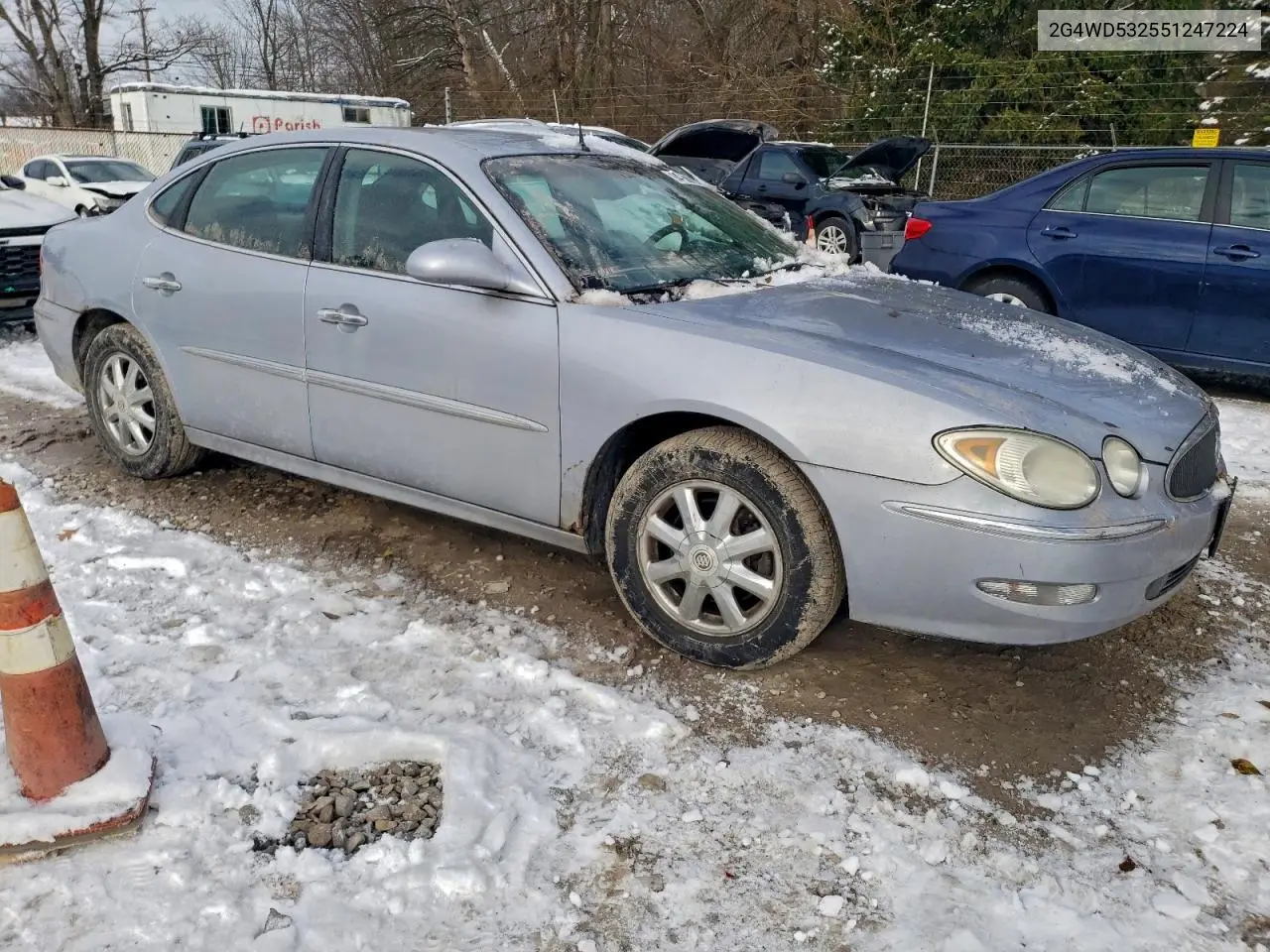 2G4WD532551247224 2005 Buick Lacrosse Cxl