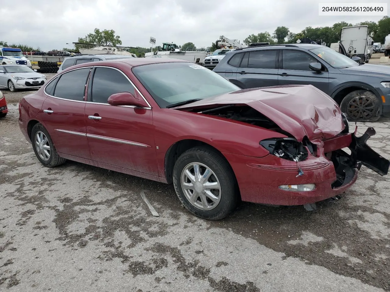 2006 Buick Lacrosse Cxl VIN: 2G4WD582561206490 Lot: 66474464