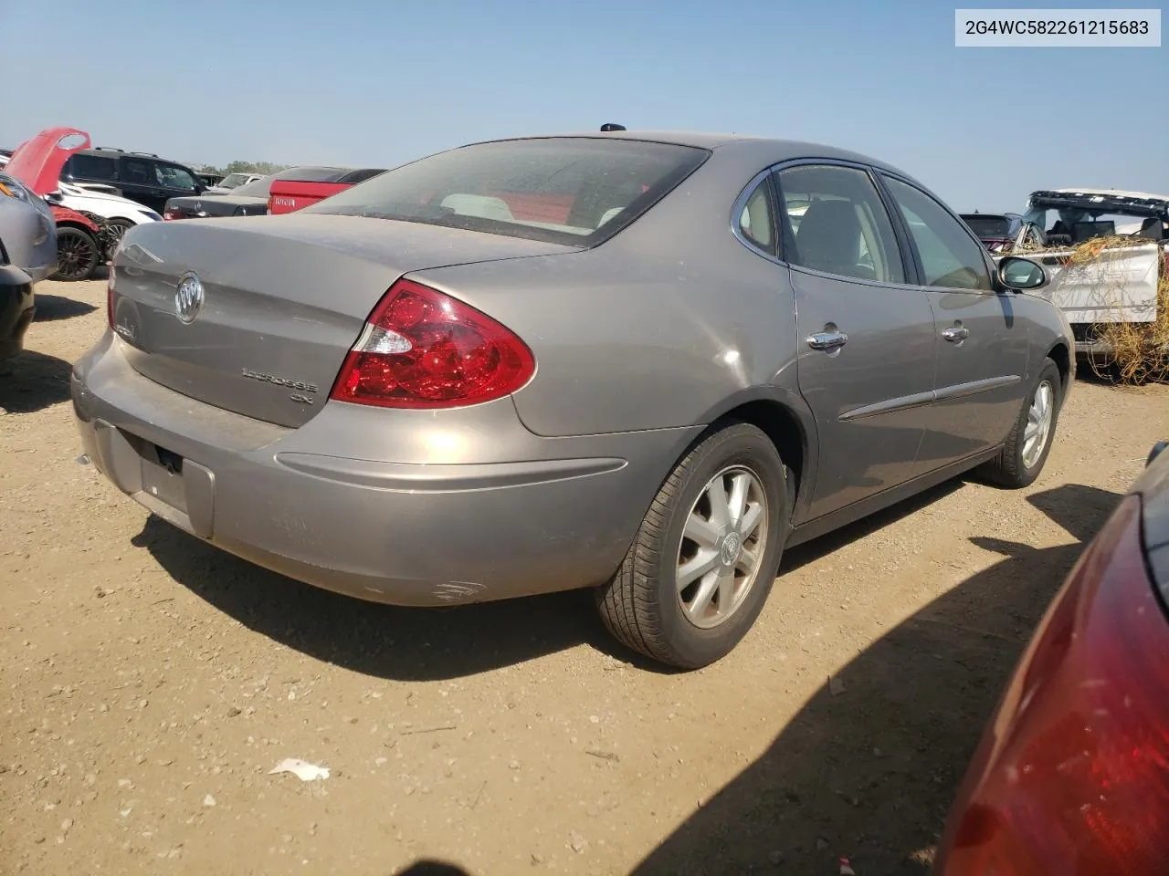 2G4WC582261215683 2006 Buick Lacrosse Cx