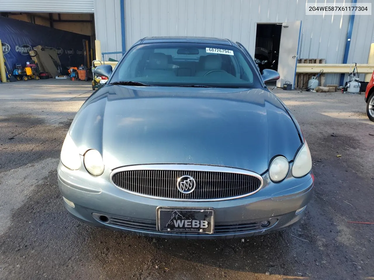 2006 Buick Lacrosse Cxs VIN: 2G4WE587X61177304 Lot: 68726794