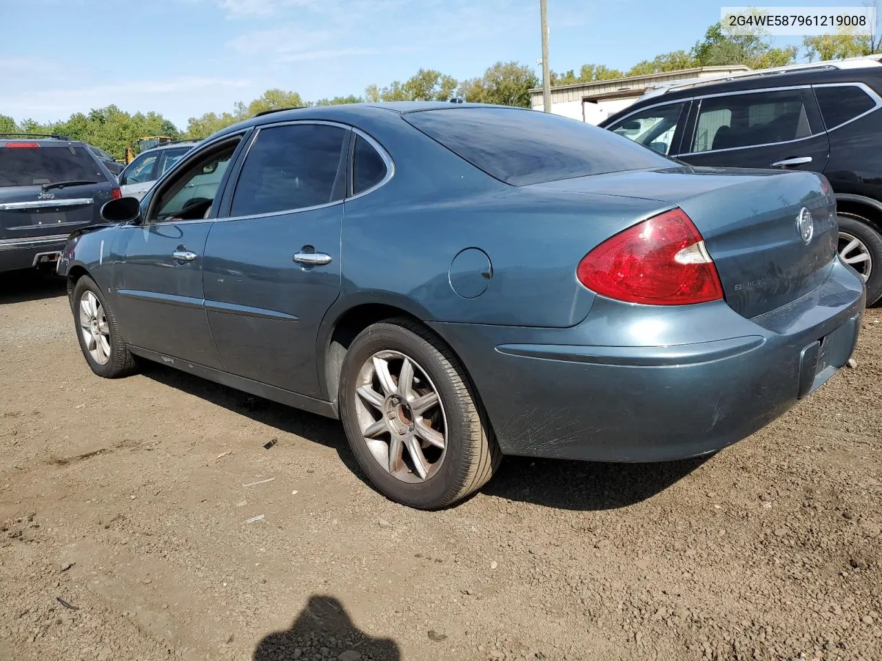 2006 Buick Lacrosse Cxs VIN: 2G4WE587961219008 Lot: 69391774