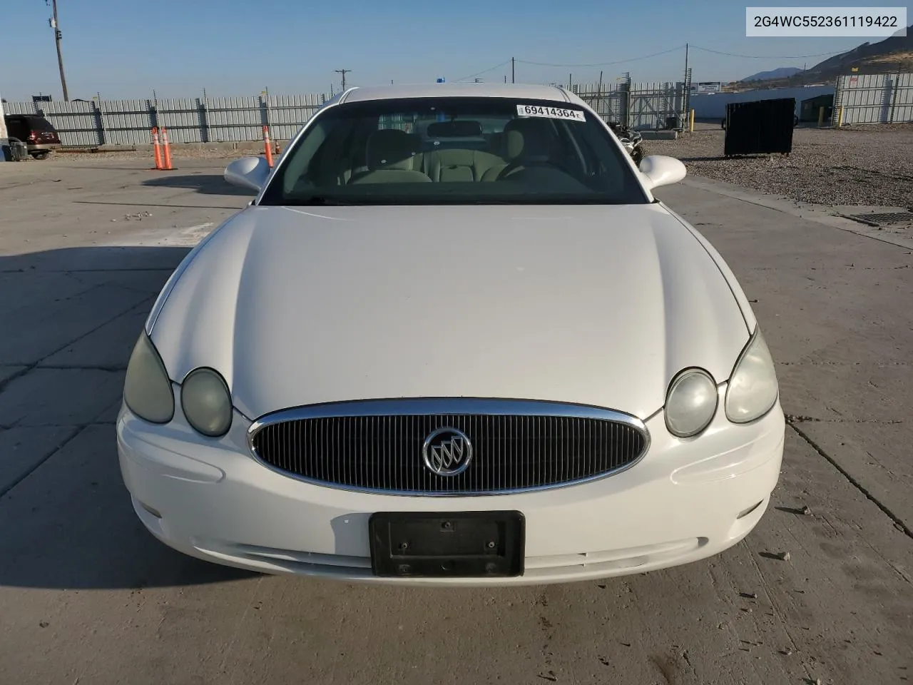 2006 Buick Lacrosse Cx VIN: 2G4WC552361119422 Lot: 69414364