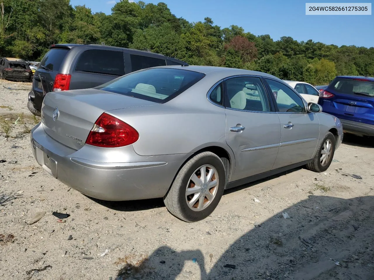 2G4WC582661275305 2006 Buick Lacrosse Cx