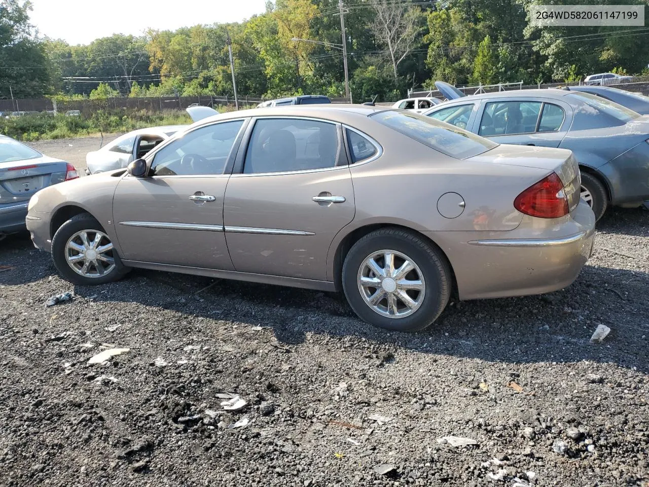 2G4WD582061147199 2006 Buick Lacrosse Cxl