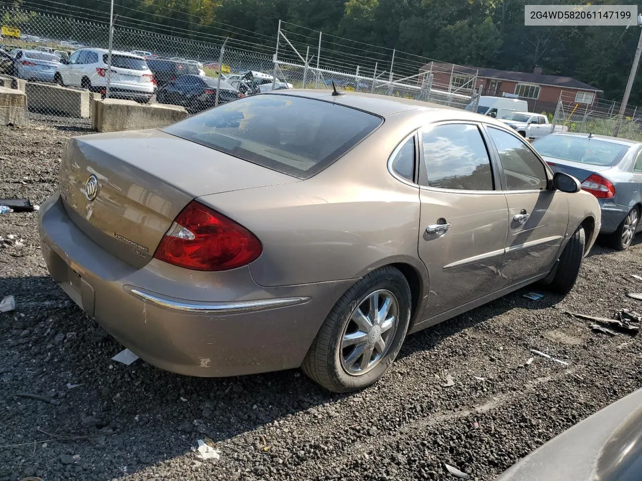 2G4WD582061147199 2006 Buick Lacrosse Cxl