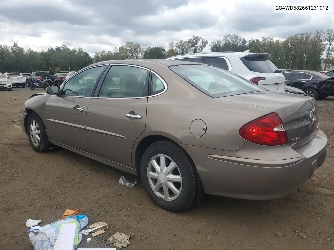 2006 Buick Lacrosse Cxl VIN: 2G4WD582661231012 Lot: 72463444