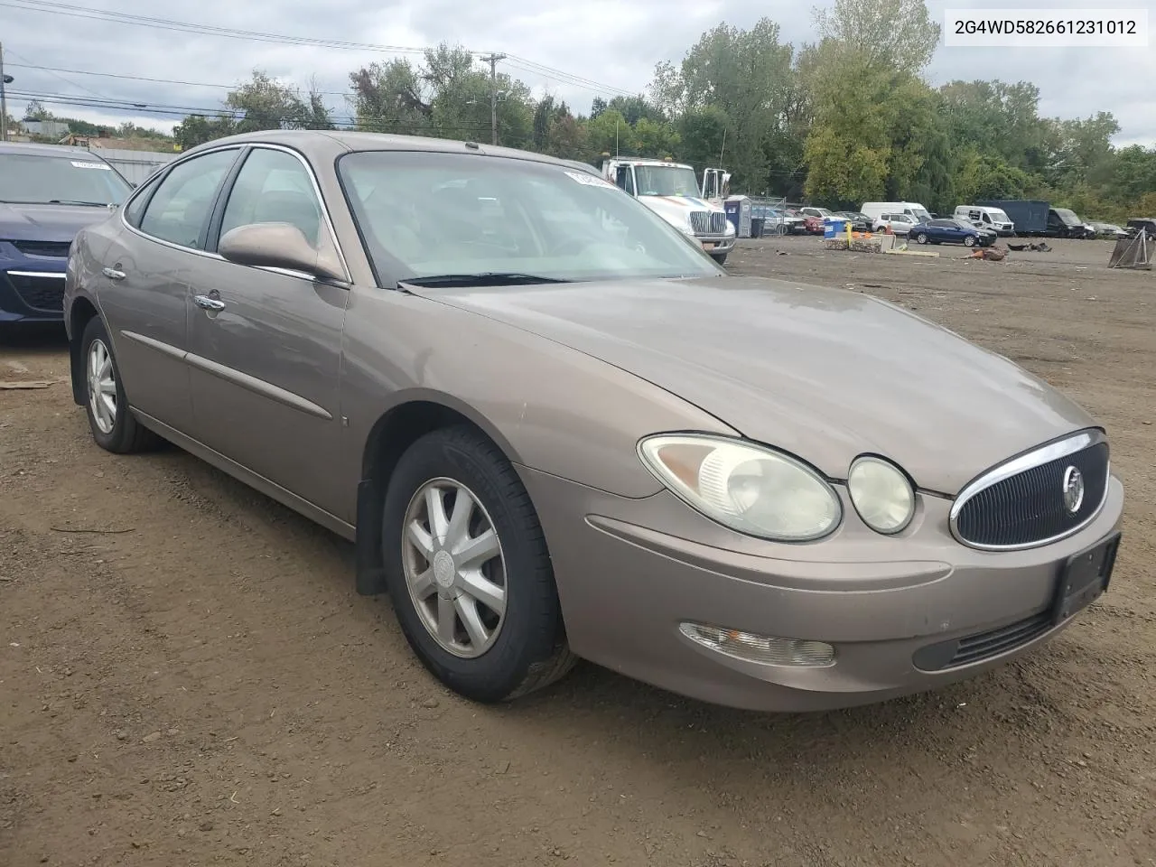 2006 Buick Lacrosse Cxl VIN: 2G4WD582661231012 Lot: 72463444