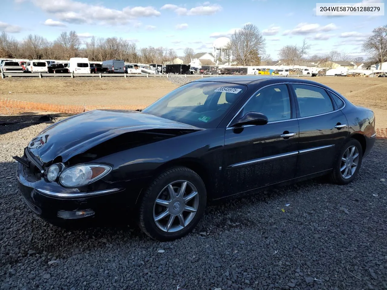 2006 Buick Lacrosse Cxs VIN: 2G4WE587061288279 Lot: 88545975