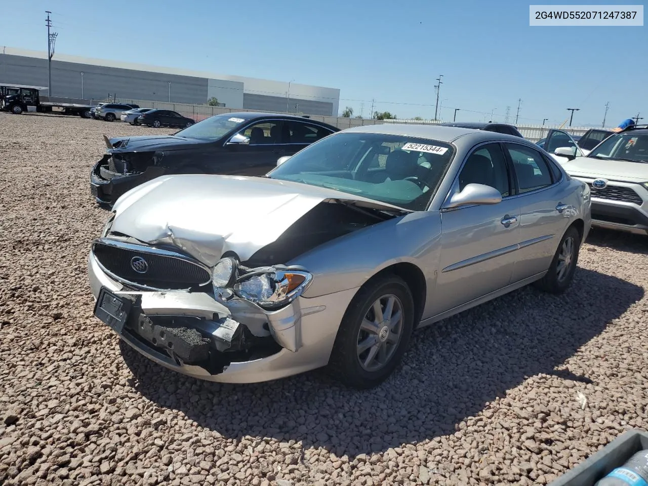 2G4WD552071247387 2007 Buick Lacrosse Cxl