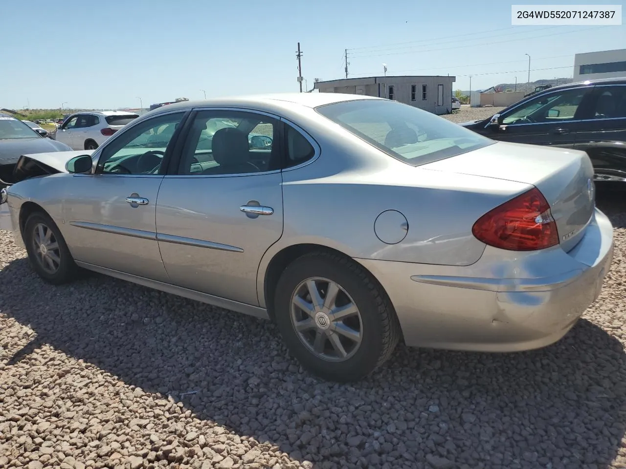 2G4WD552071247387 2007 Buick Lacrosse Cxl