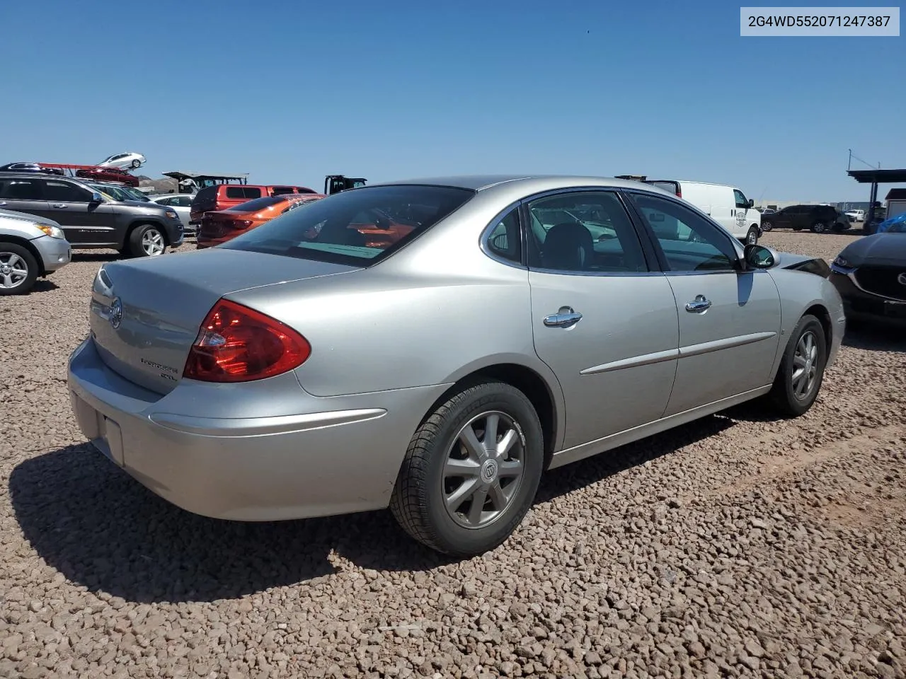 2G4WD552071247387 2007 Buick Lacrosse Cxl