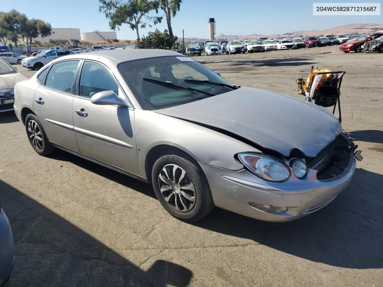 2007 Buick Lacrosse Cx VIN: 2G4WC582871215687 Lot: 69098424