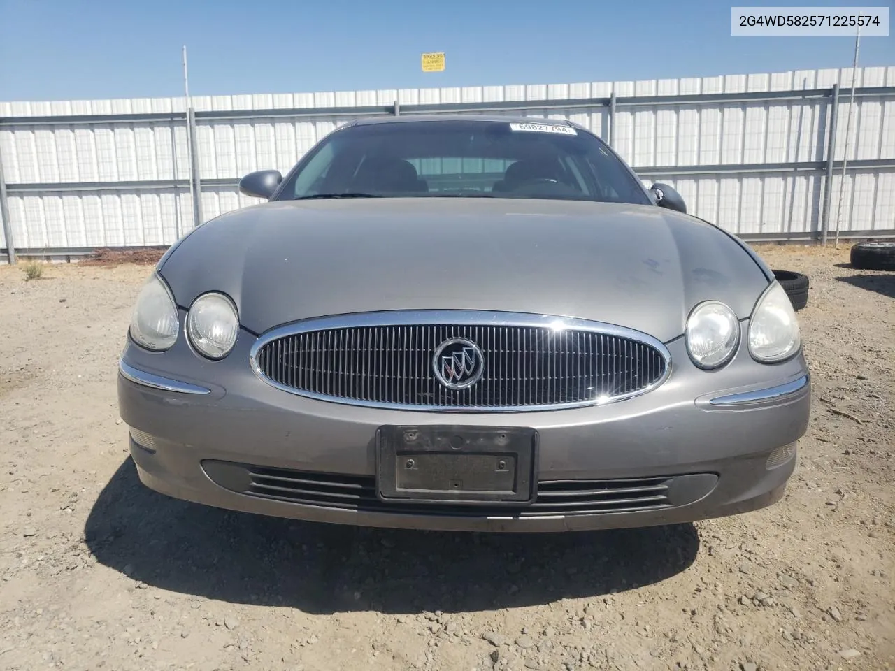 2007 Buick Lacrosse Cxl VIN: 2G4WD582571225574 Lot: 69827794