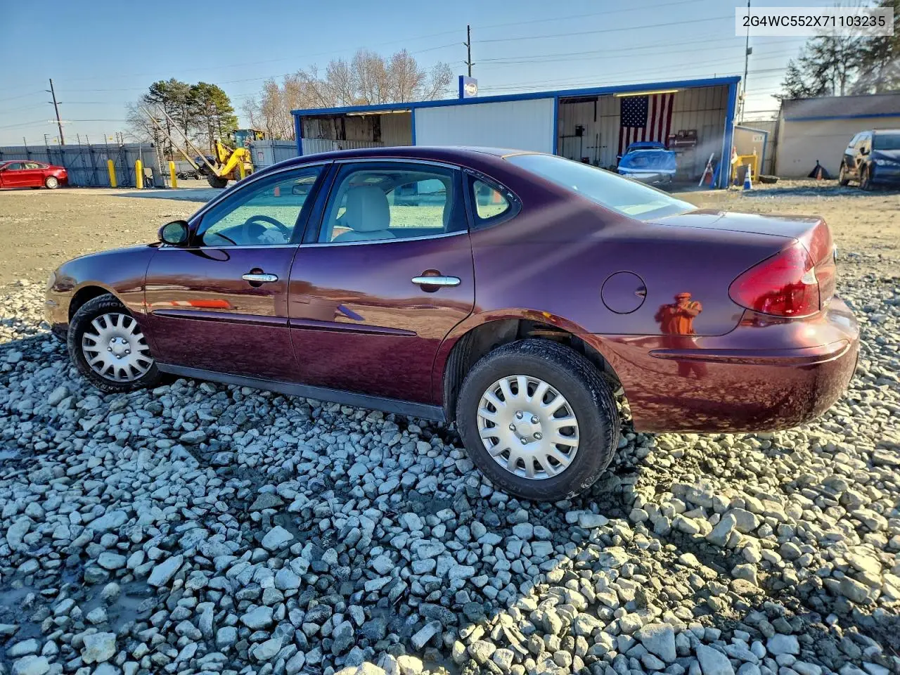 2G4WC552X71103235 2007 Buick Lacrosse Cx