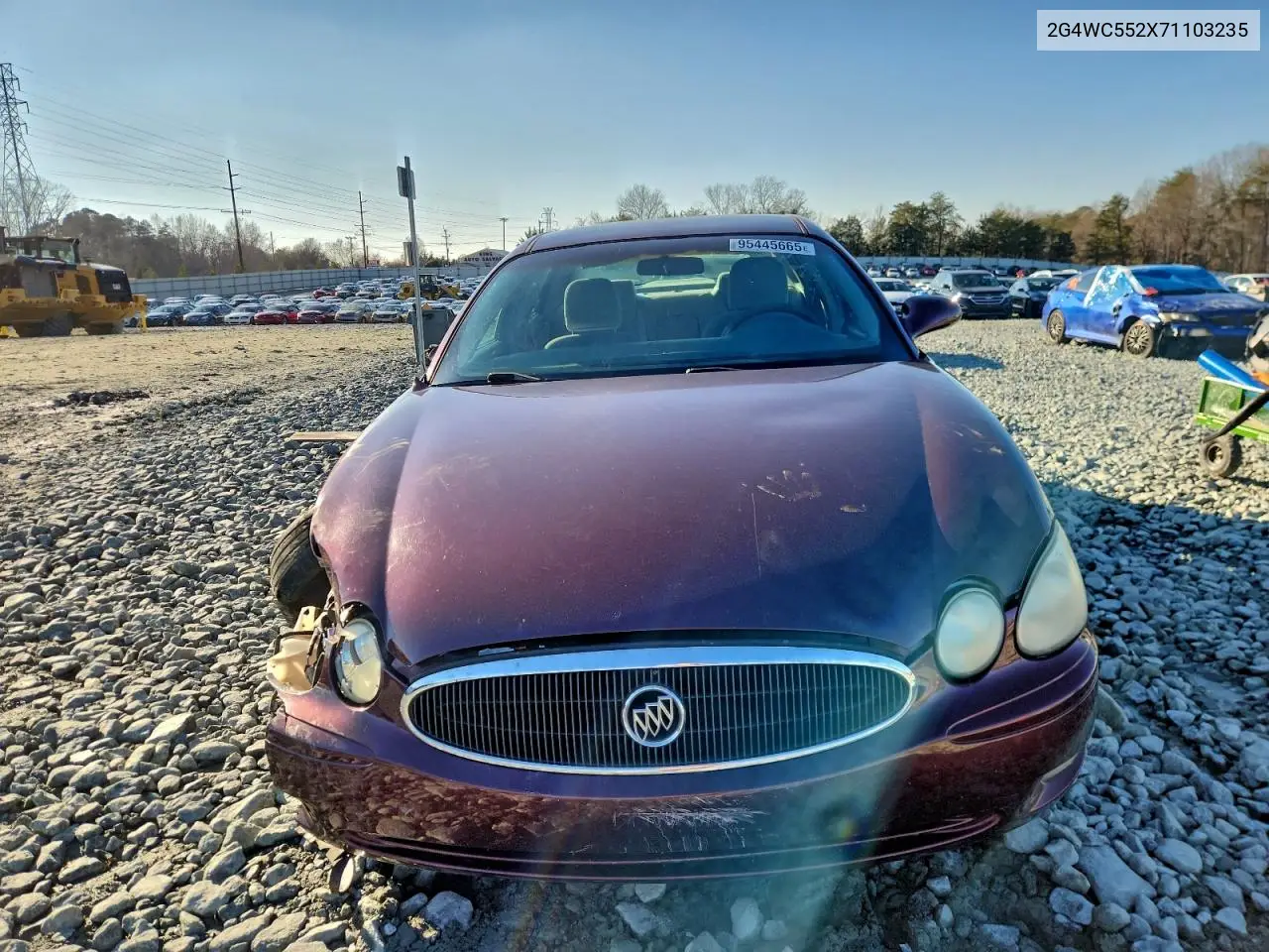2G4WC552X71103235 2007 Buick Lacrosse Cx