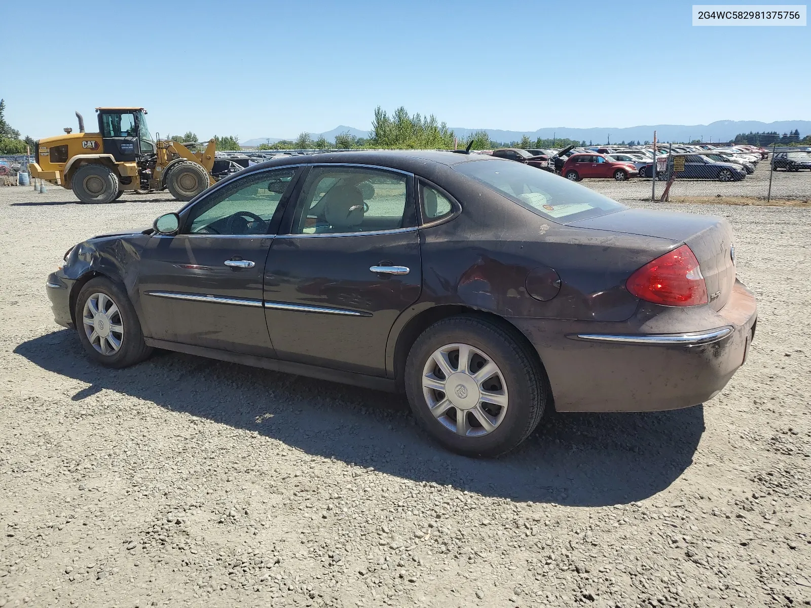 2008 Buick Lacrosse Cx VIN: 2G4WC582981375756 Lot: 61990504