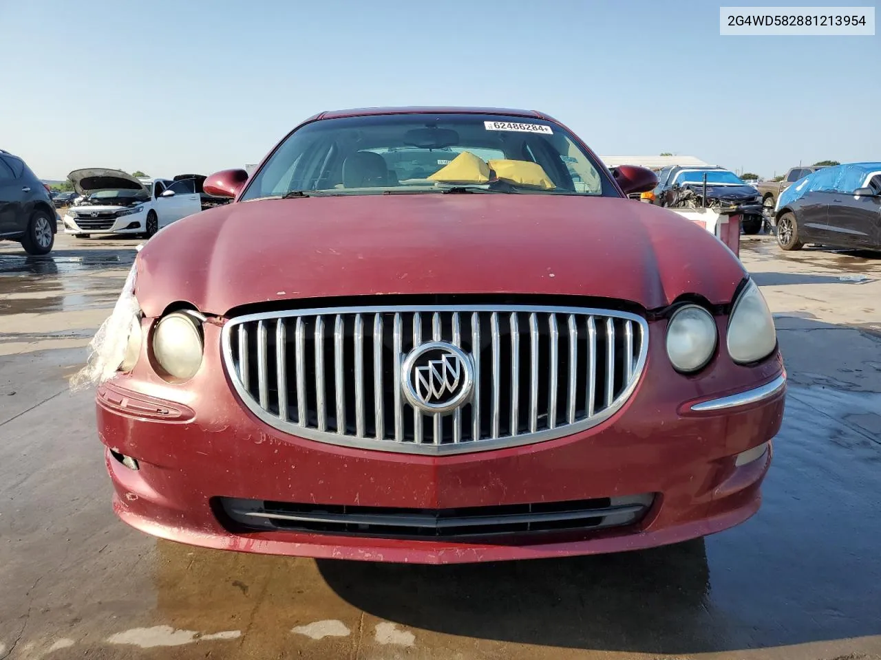 2008 Buick Lacrosse Cxl VIN: 2G4WD582881213954 Lot: 62486284