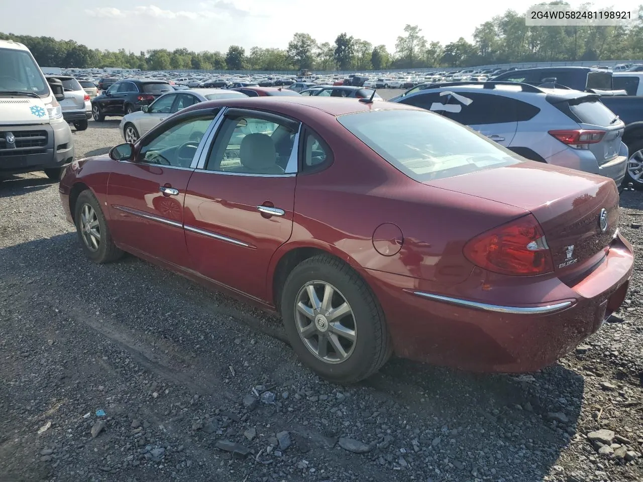 2G4WD582481198921 2008 Buick Lacrosse Cxl