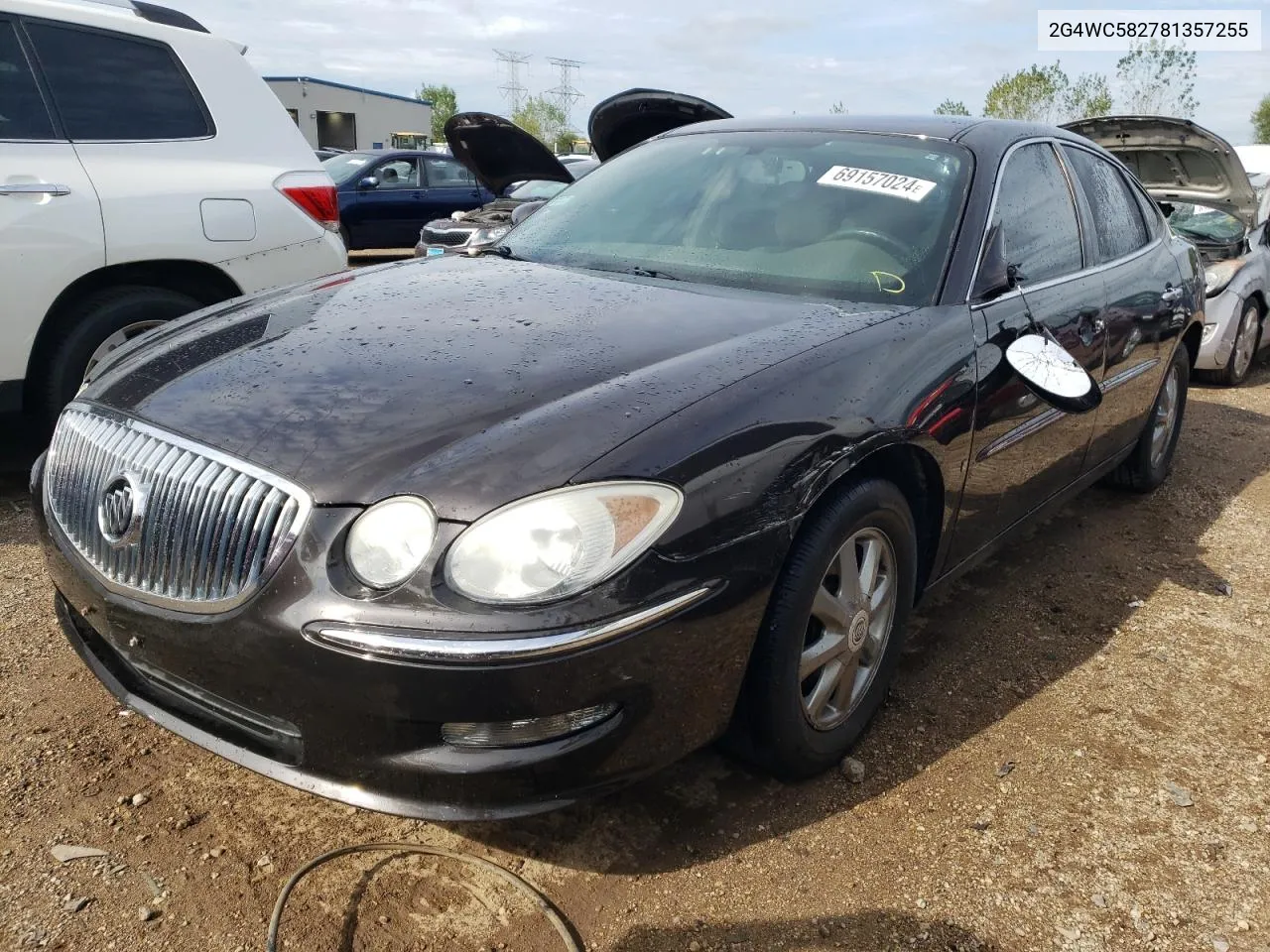 2G4WC582781357255 2008 Buick Lacrosse Cx