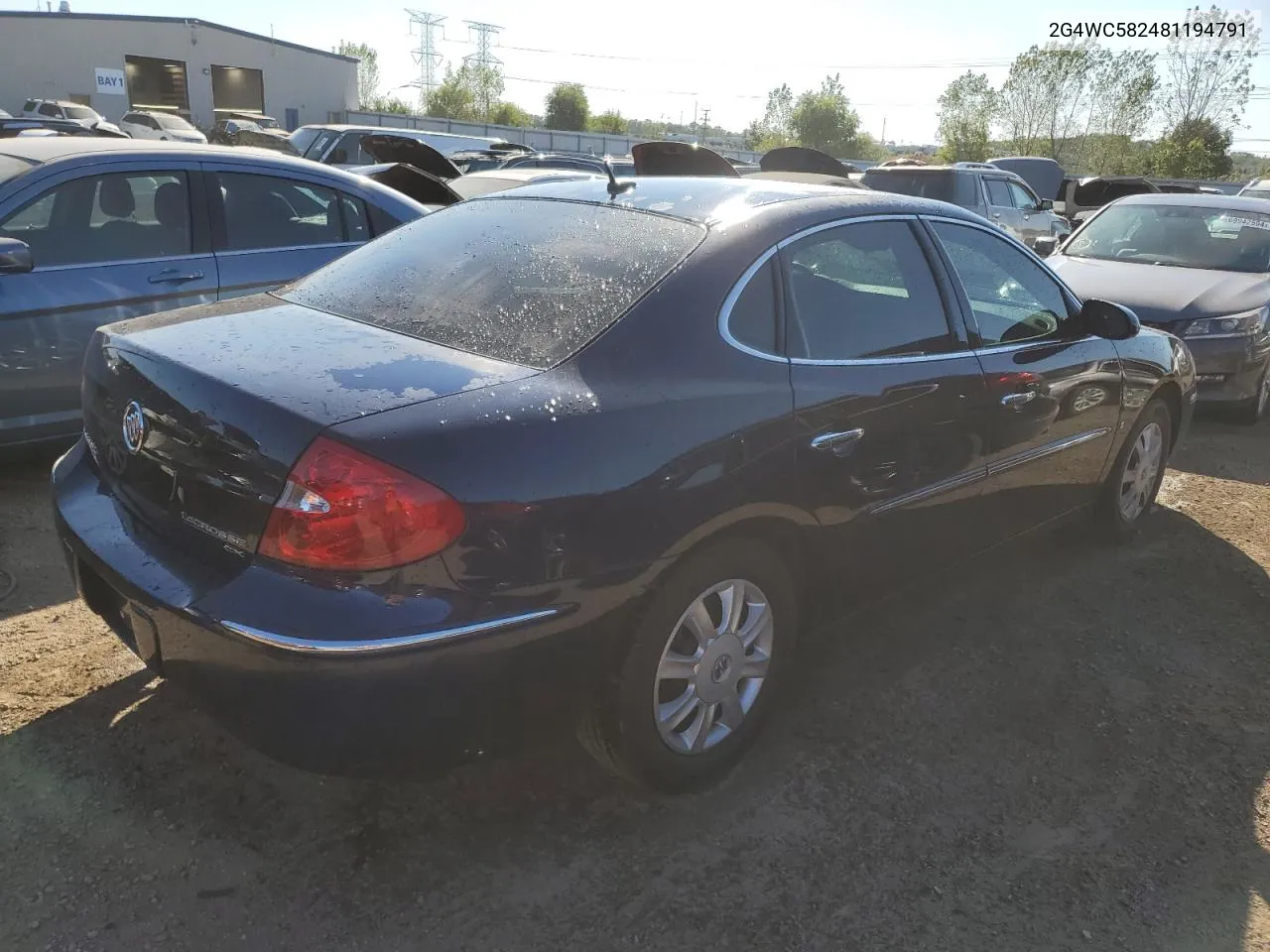 2G4WC582481194791 2008 Buick Lacrosse Cx