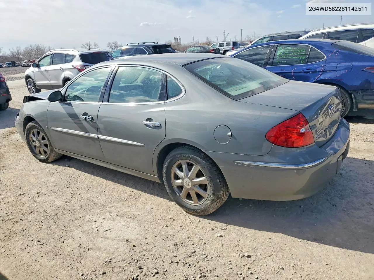 2G4WD582281142511 2008 Buick Lacrosse Cxl