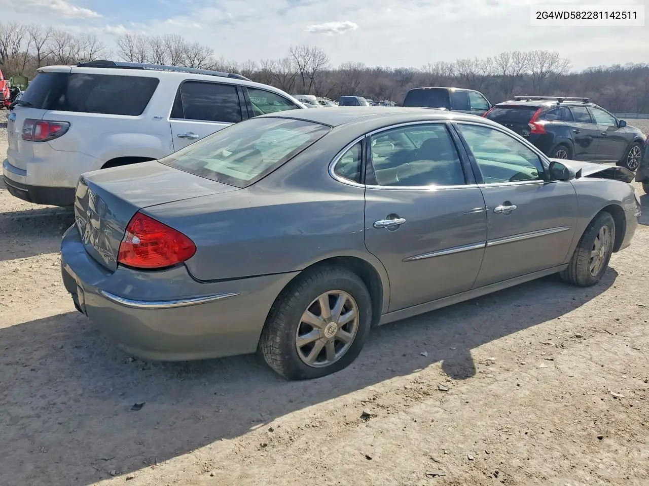2G4WD582281142511 2008 Buick Lacrosse Cxl