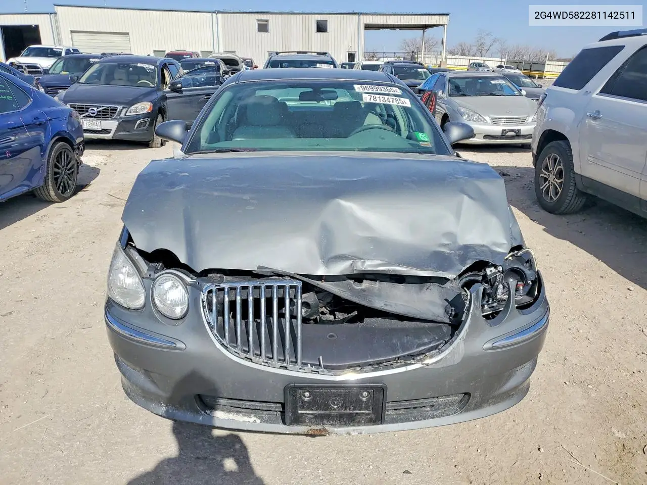 2G4WD582281142511 2008 Buick Lacrosse Cxl