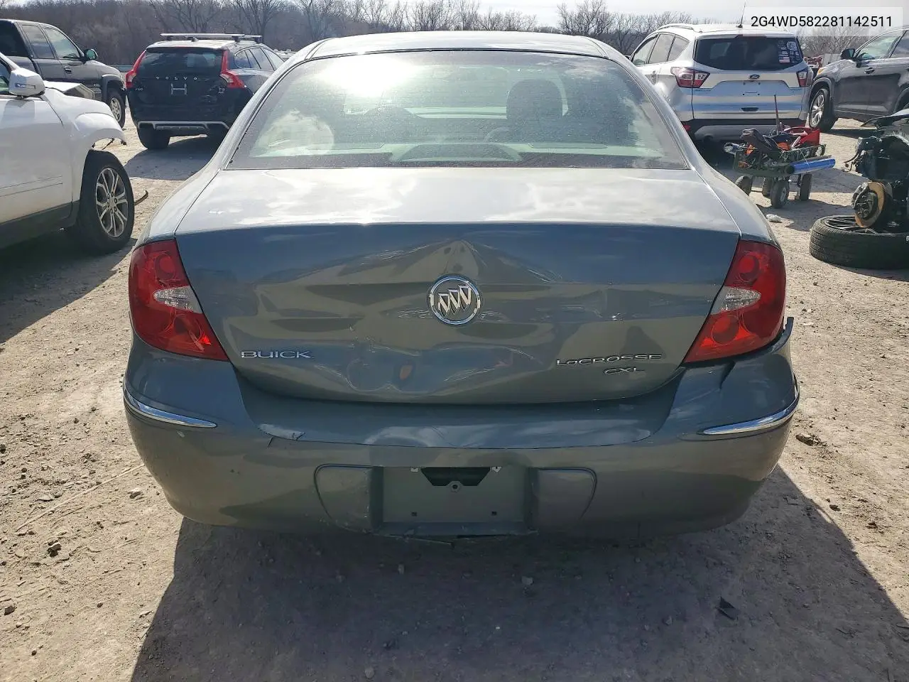 2G4WD582281142511 2008 Buick Lacrosse Cxl