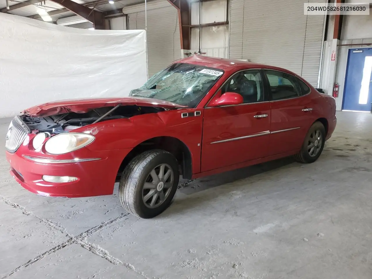 2G4WD582681216030 2008 Buick Lacrosse Cxl
