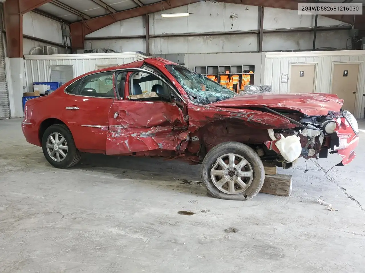 2G4WD582681216030 2008 Buick Lacrosse Cxl