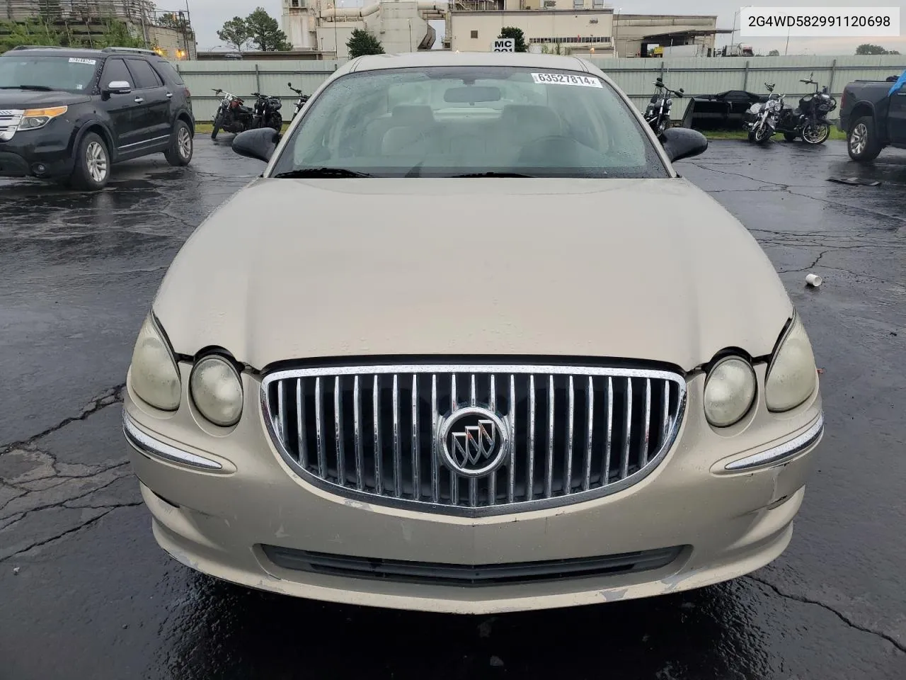 2009 Buick Lacrosse Cxl VIN: 2G4WD582991120698 Lot: 63527814