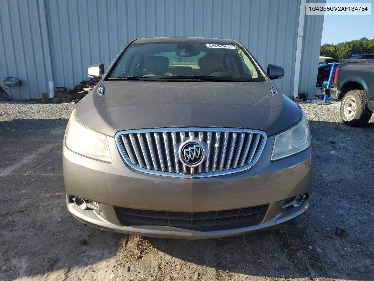 2010 Buick Lacrosse Cxs VIN: 1G4GE5GV2AF184754 Lot: 69600004