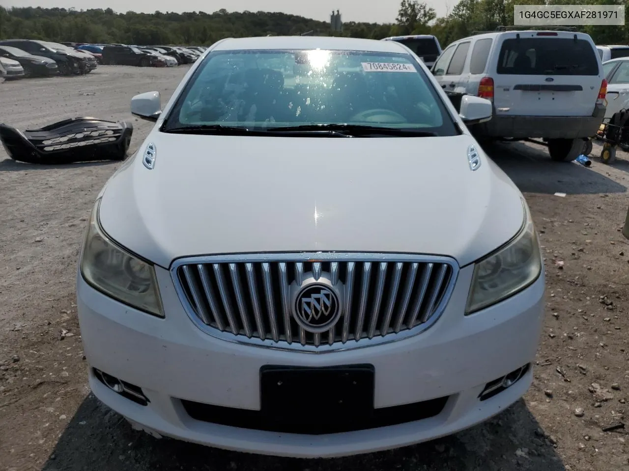 2010 Buick Lacrosse Cxl VIN: 1G4GC5EGXAF281971 Lot: 70845824