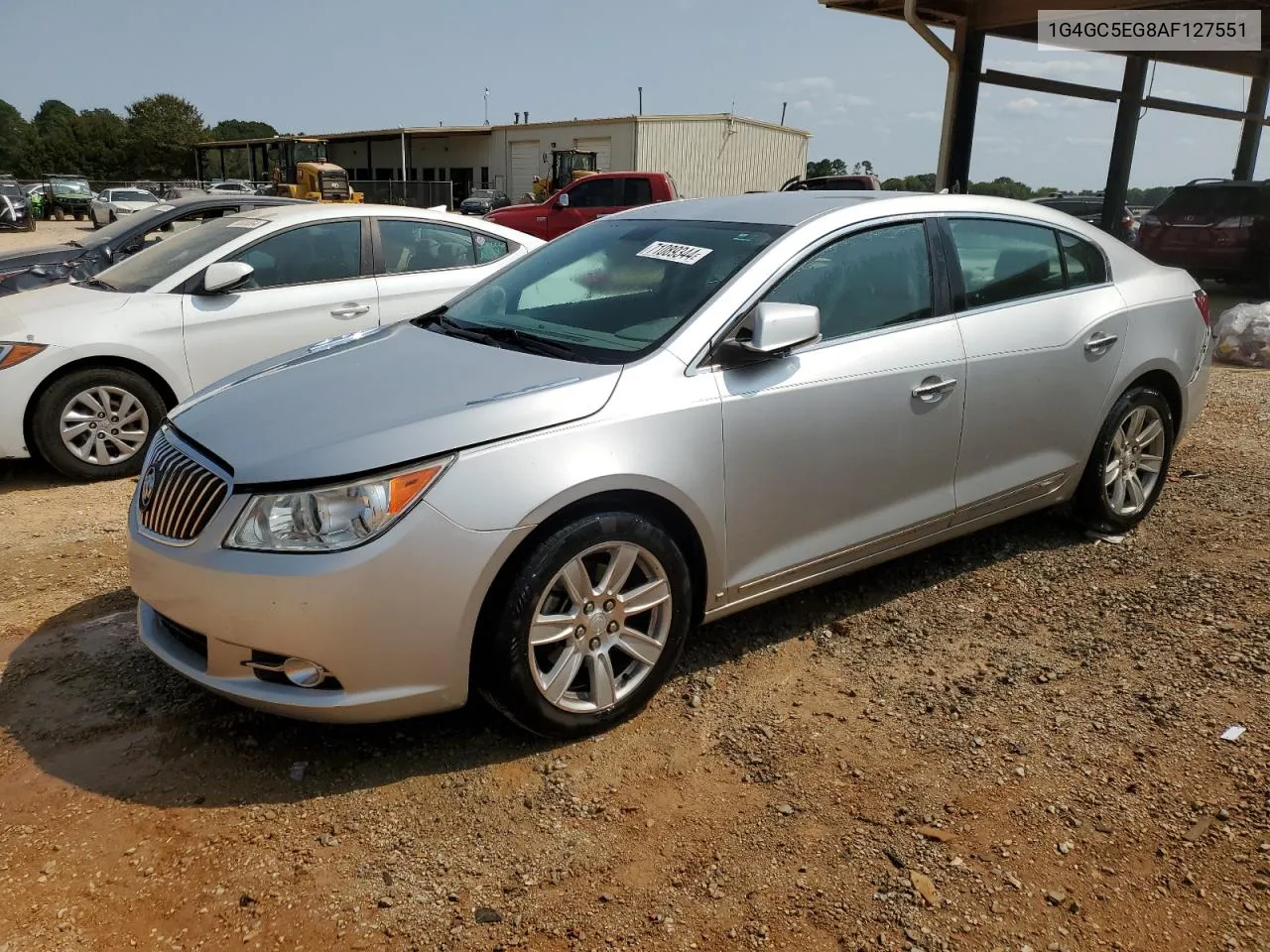 2010 Buick Lacrosse Cxl VIN: 1G4GC5EG8AF127551 Lot: 71089344