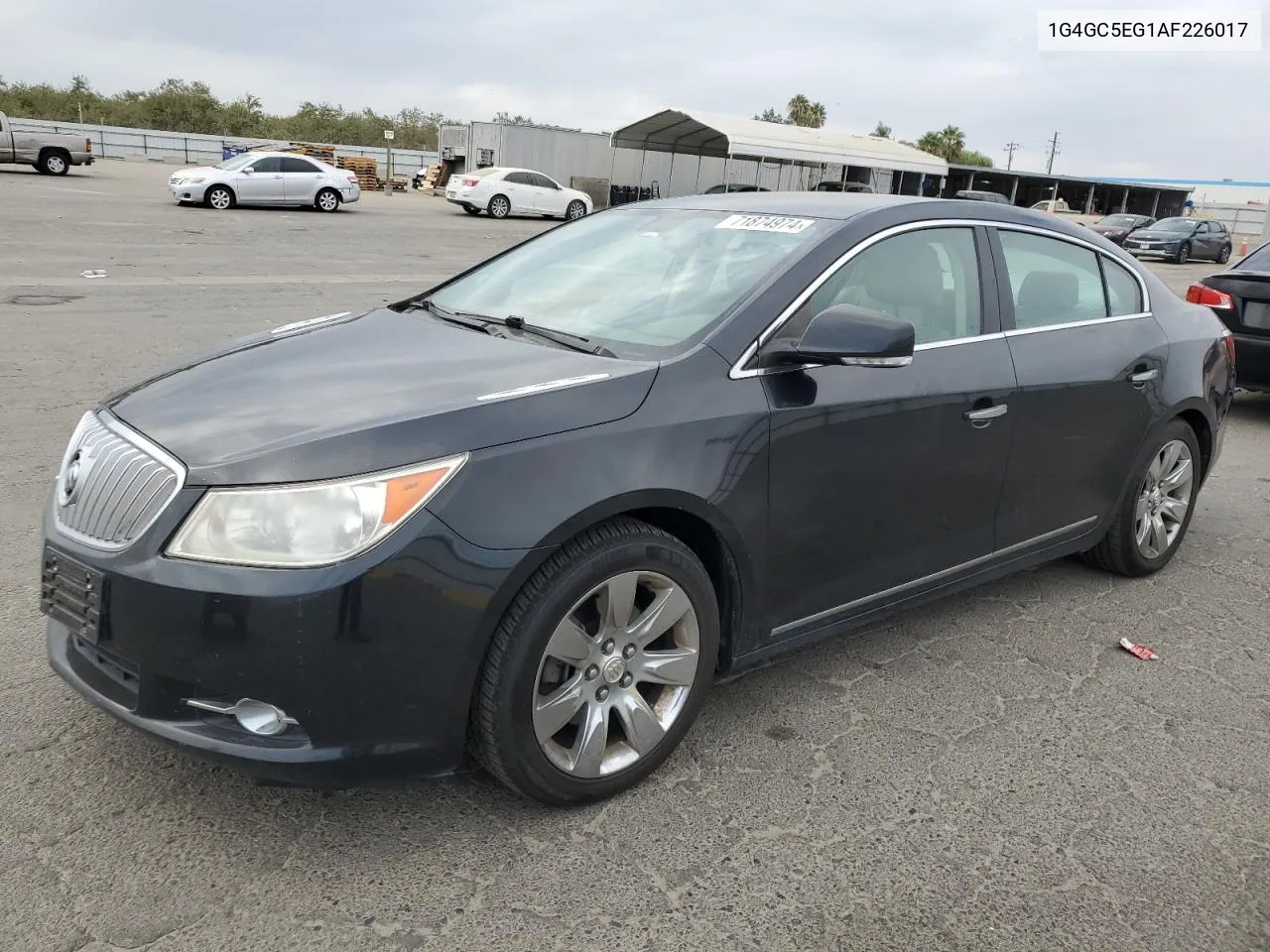 2010 Buick Lacrosse Cxl VIN: 1G4GC5EG1AF226017 Lot: 71874974