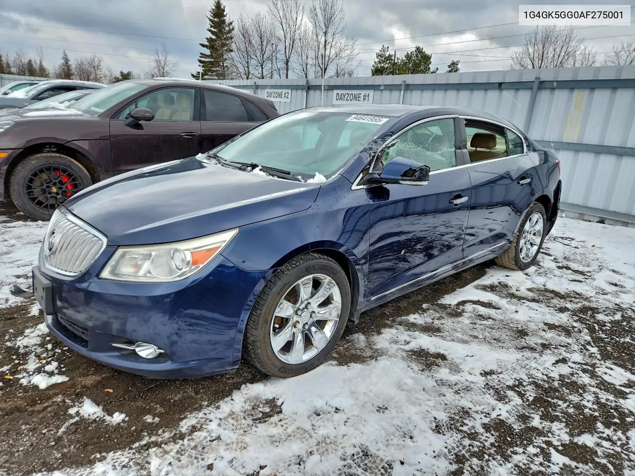 1G4GK5GG0AF275001 2010 Buick Allure/Lacrosse Cxl